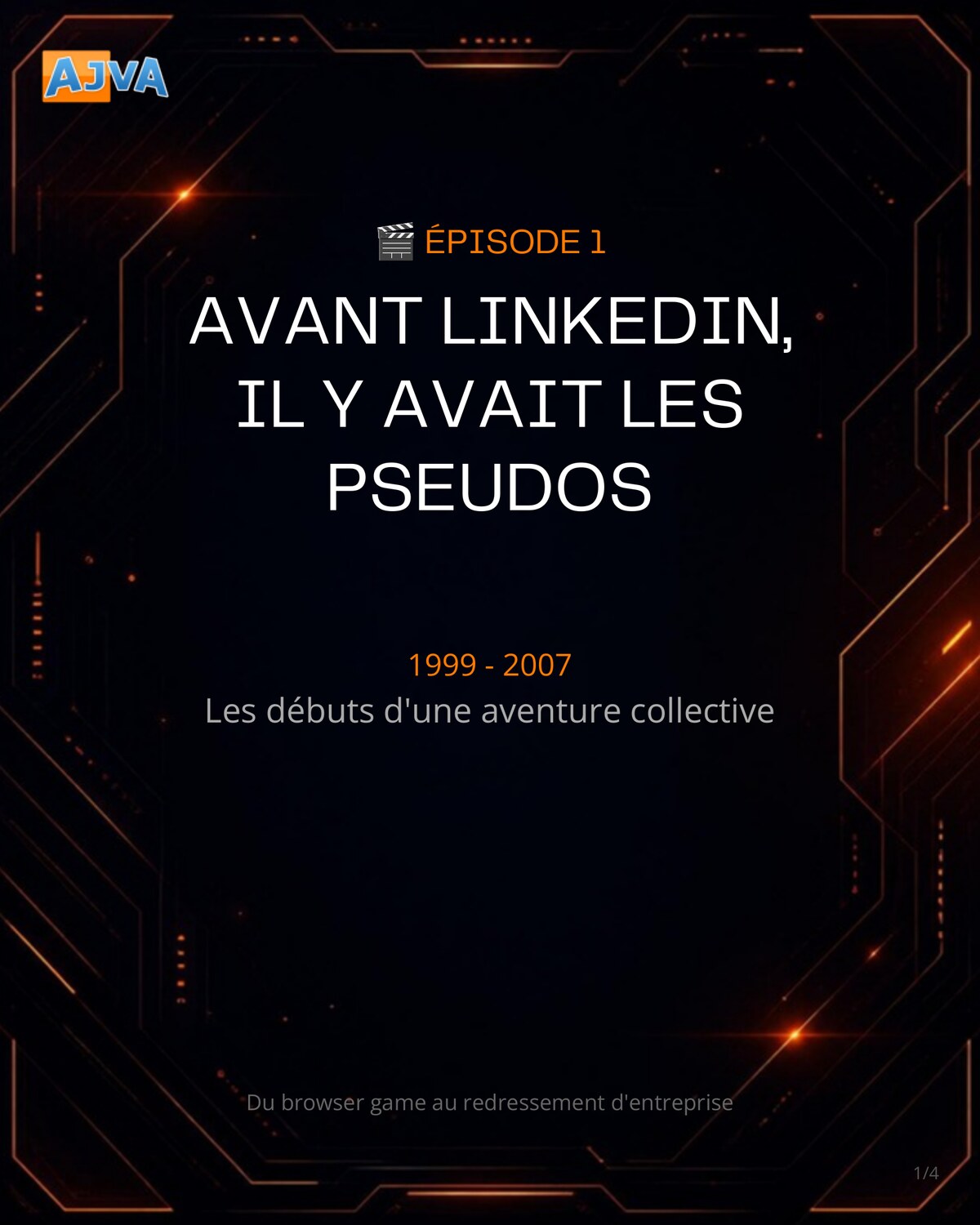 Couverture de l’épisode 1 : avant LinkedIn, il y avait les pseudos